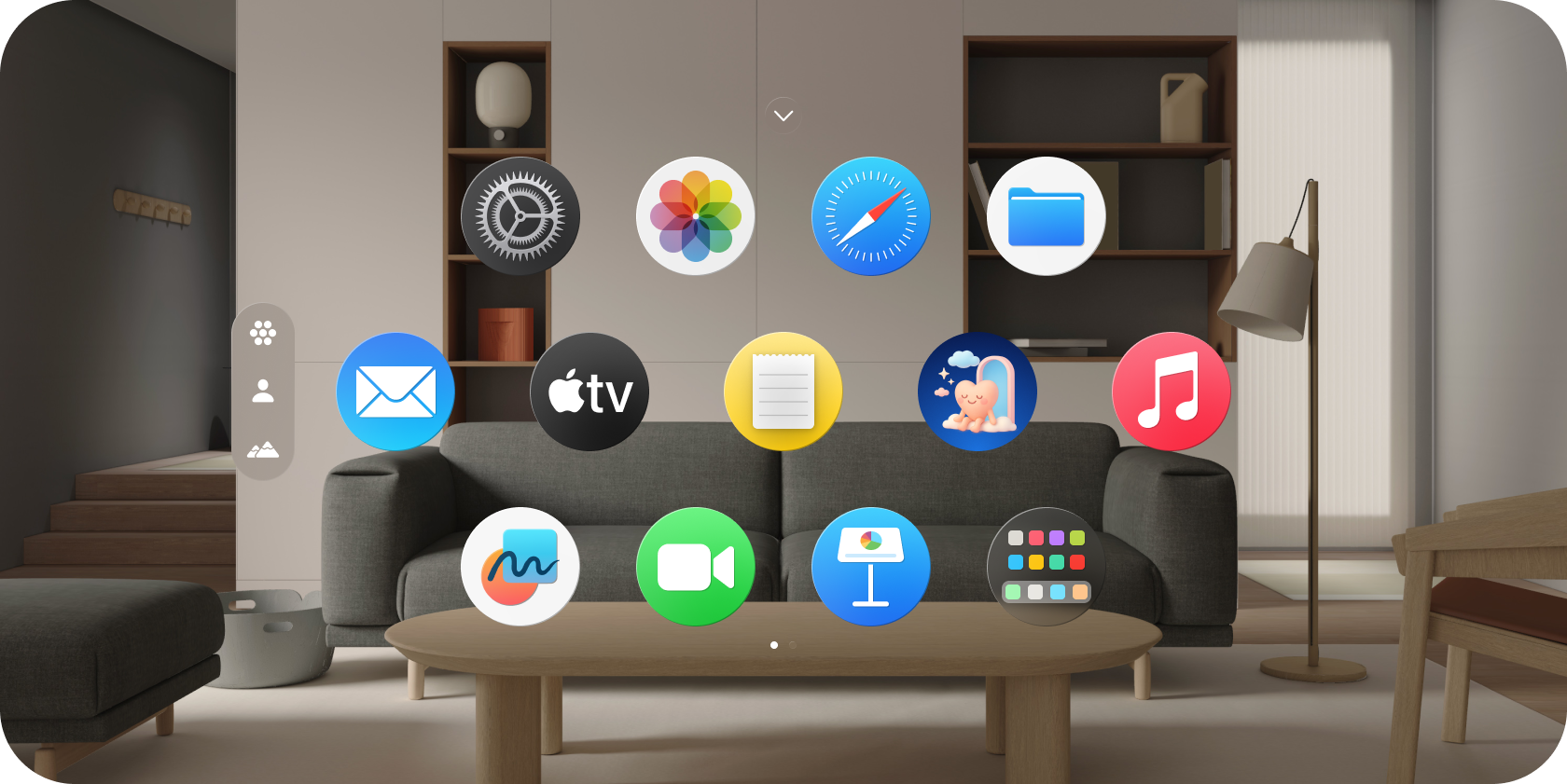 Final Clear app icon with all three layers combined